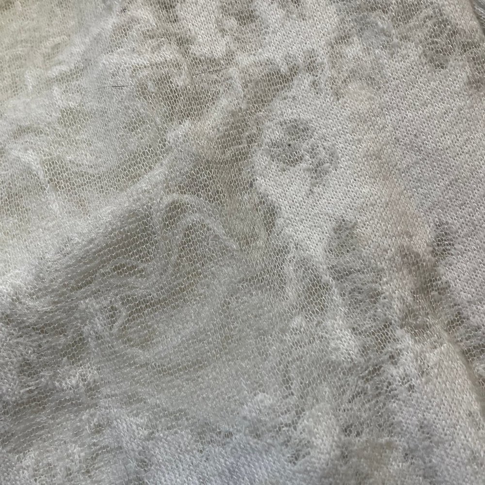 Womens white distressed sweatshirt small IRO Jeans - Picture 9 of 10